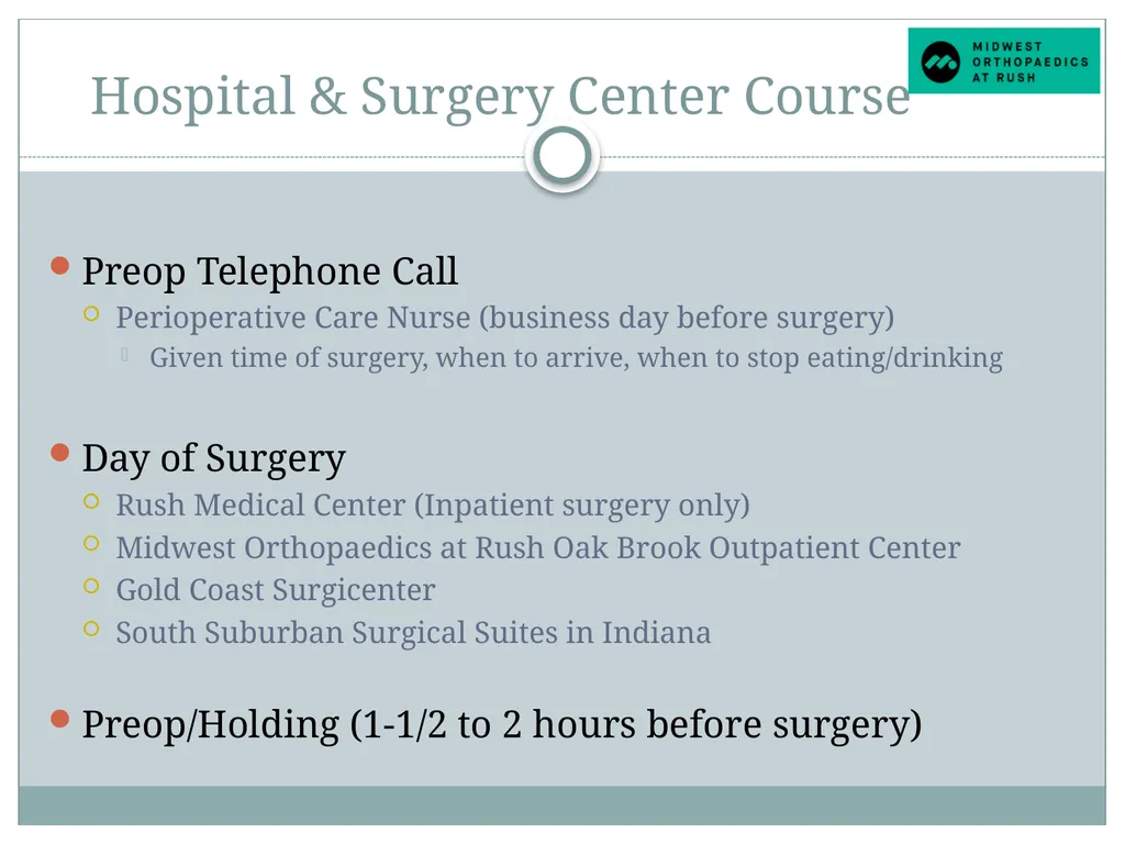 Welcome to Dr. Tad Gerlinger’s JOINT Replacement - slide 18 of 35
