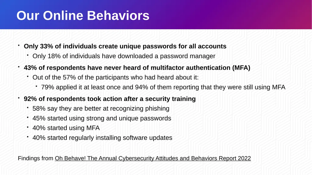 Cybersecurity Awareness Month 2023 How to stay - slide 9 of 23