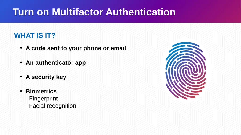 Cybersecurity Awareness Month 2023 How to stay - slide 13 of 23