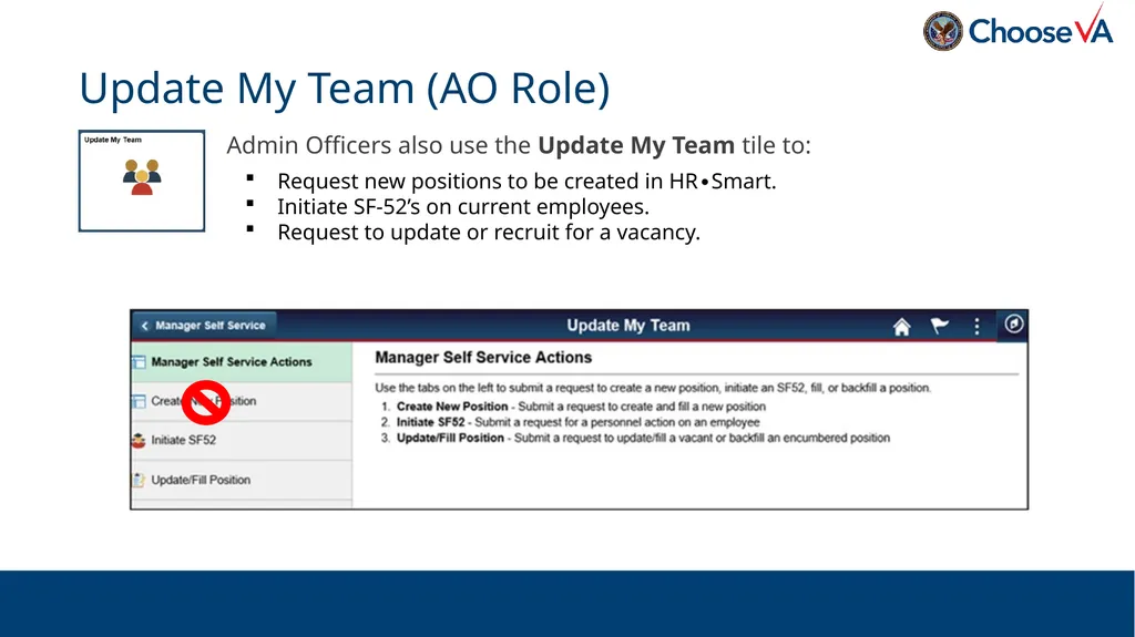 HR∙Smart Manager Self Service (MSS) Manager & - slide 57 of 87