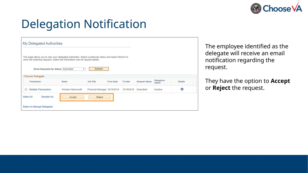 HR∙Smart Manager Self Service (MSS) Manager & - slide 70 of 87