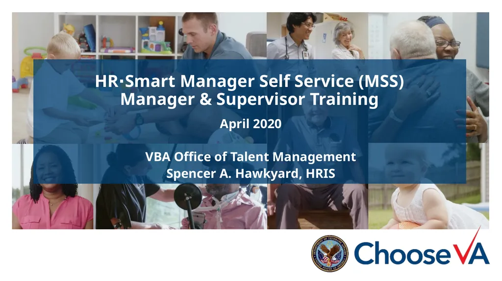 HR∙Smart Manager Self Service (MSS) Manager & - slide 1 of 87