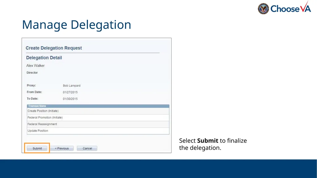 HR∙Smart Manager Self Service (MSS) Manager & - slide 69 of 87