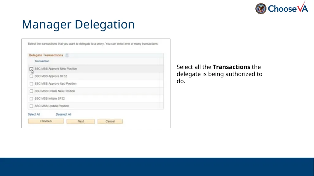 HR∙Smart Manager Self Service (MSS) Manager & - slide 67 of 87
