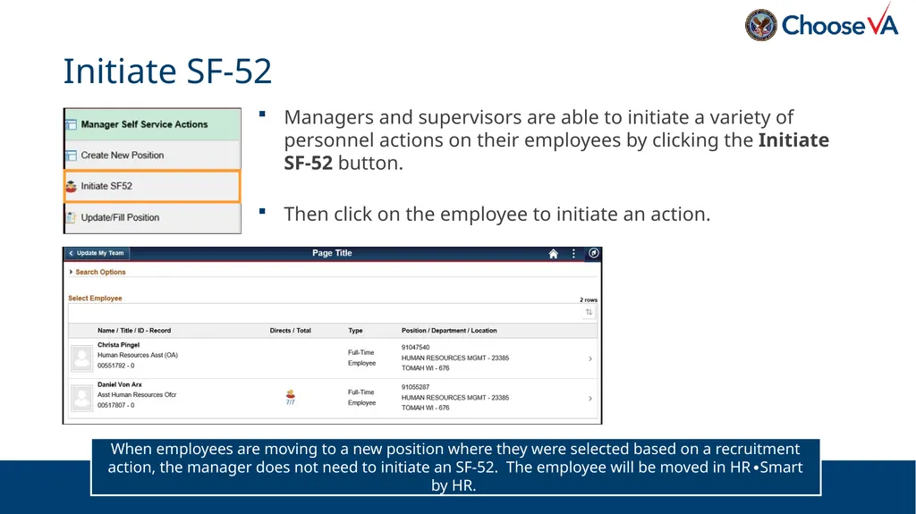 HR∙Smart Manager Self Service (MSS) Manager & - slide 30 of 87