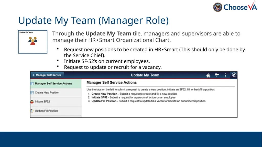 HR∙Smart Manager Self Service (MSS) Manager & - slide 29 of 87