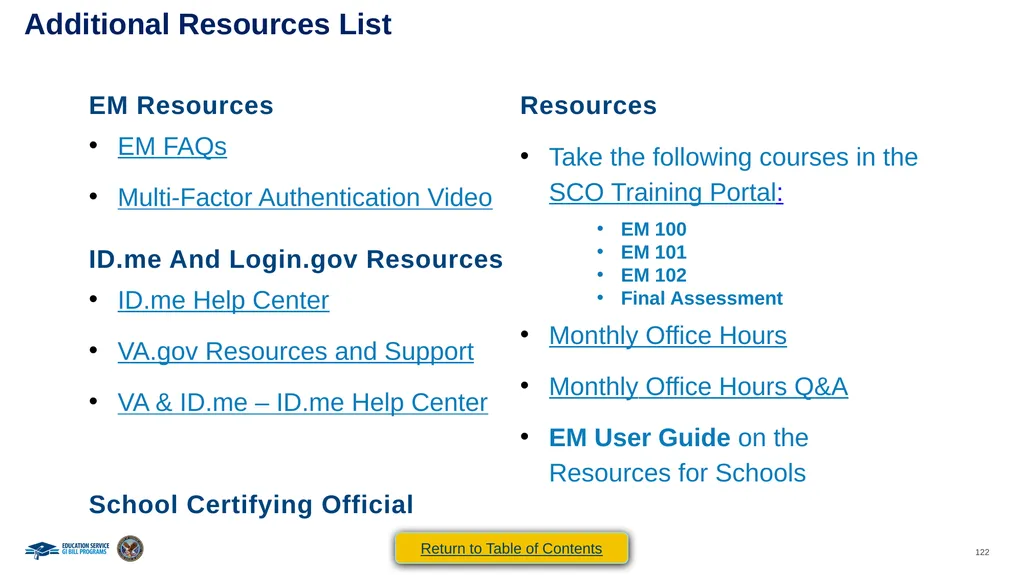 VA Paper-Based Forms to Enrollment Manager - slide 122 of 123
