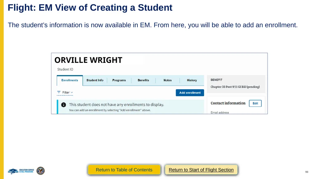 VA Paper-Based Forms to Enrollment Manager - slide 98 of 123
