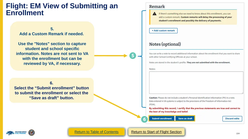 VA Paper-Based Forms to Enrollment Manager - slide 104 of 123