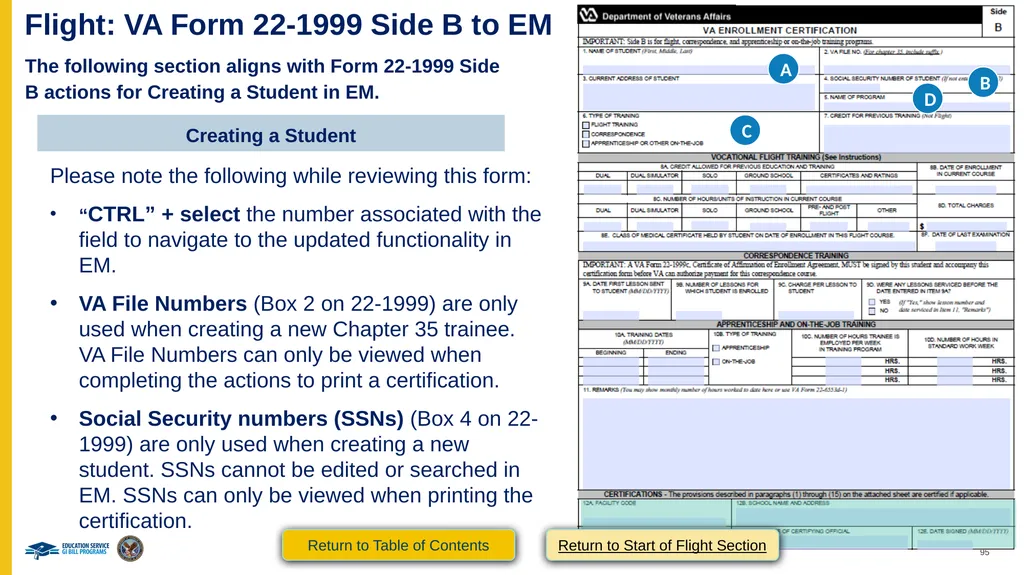 VA Paper-Based Forms to Enrollment Manager - slide 95 of 123