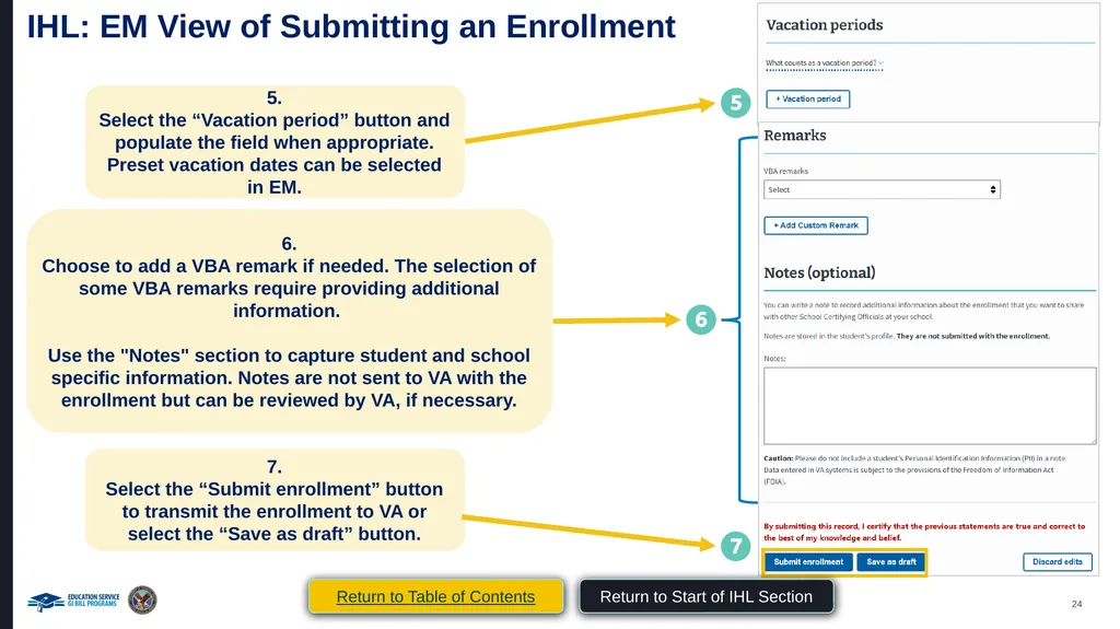 VA Paper-Based Forms to Enrollment Manager - slide 24 of 123