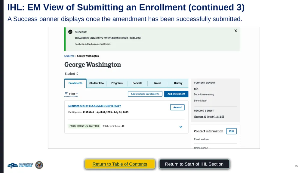 VA Paper-Based Forms to Enrollment Manager - slide 25 of 123