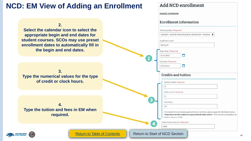 VA Paper-Based Forms to Enrollment Manager - slide 48 of 123