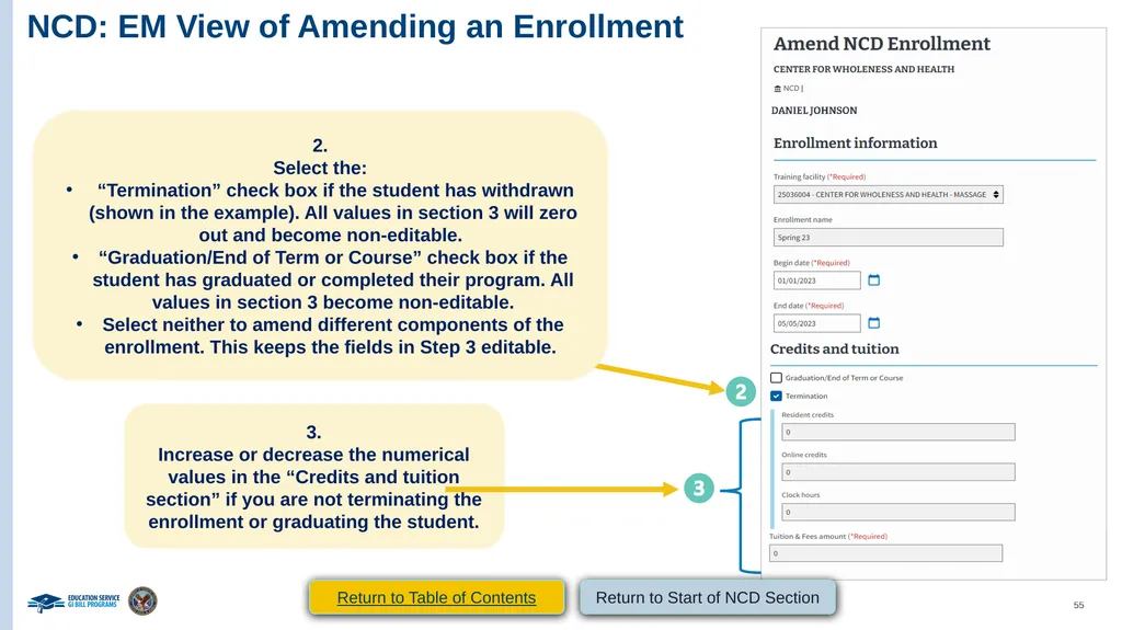 VA Paper-Based Forms to Enrollment Manager - slide 55 of 123