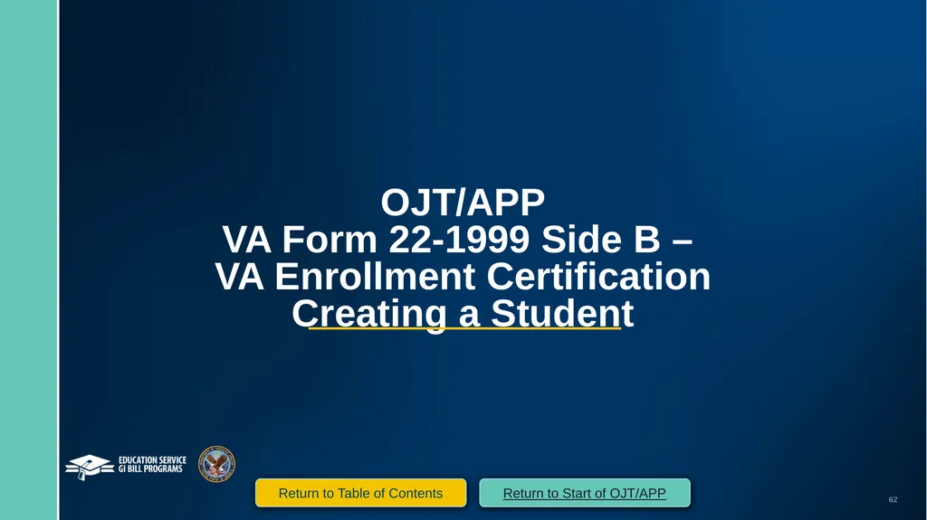VA Paper-Based Forms to Enrollment Manager - slide 62 of 123