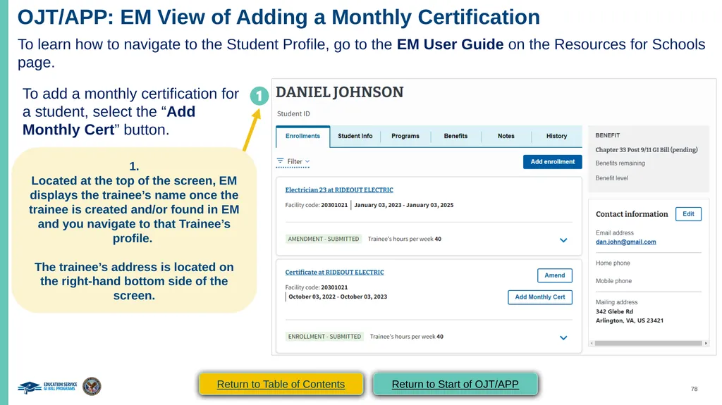 VA Paper-Based Forms to Enrollment Manager - slide 78 of 123