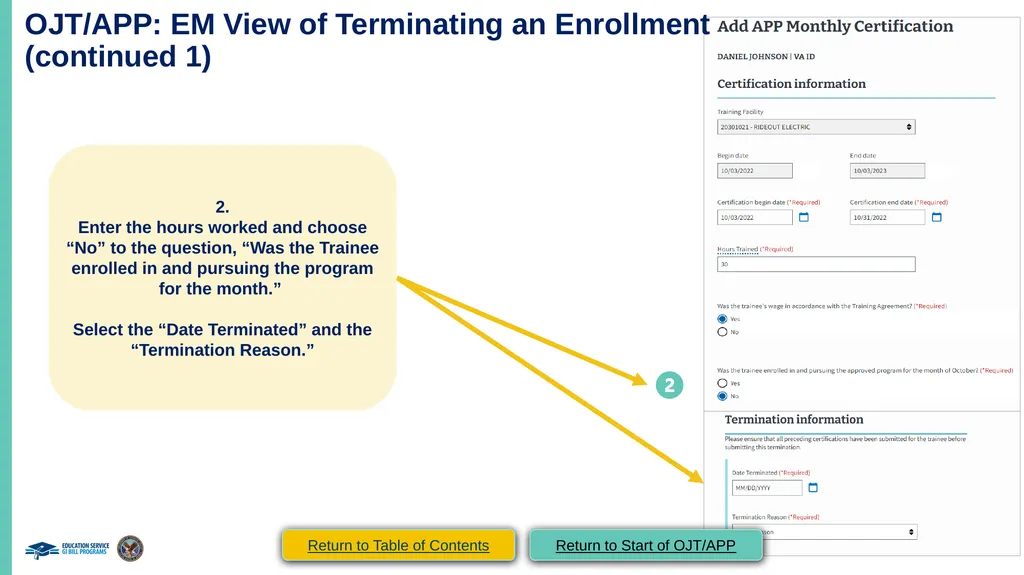 VA Paper-Based Forms to Enrollment Manager - slide 86 of 123