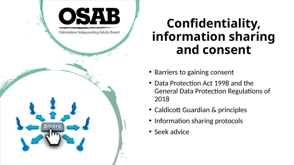Level 3: Adult Safeguarding Course – - slide 10 of 25