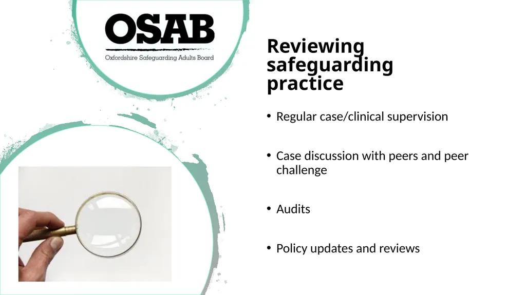 Level 3: Adult Safeguarding Course – - slide 19 of 25