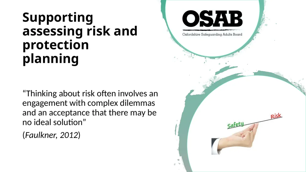 Level 3: Adult Safeguarding Course – - slide 12 of 25