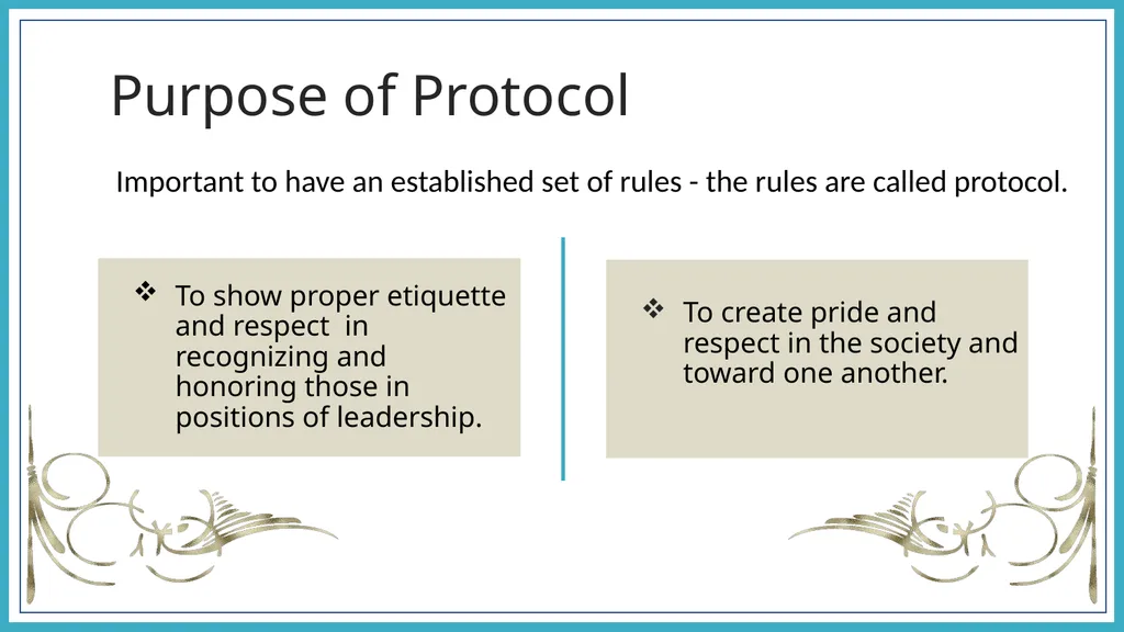 The President General Is Coming! NSDAR Protocol - slide 2 of 12