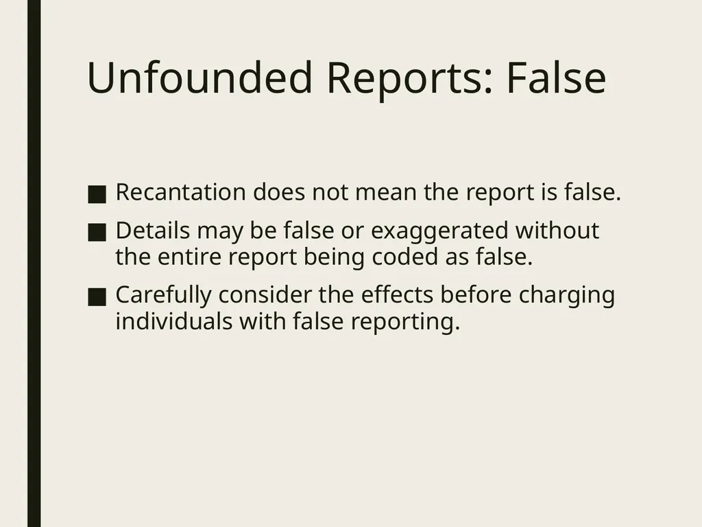 Trauma Informed Victim Interview Objective - slide 26 of 27