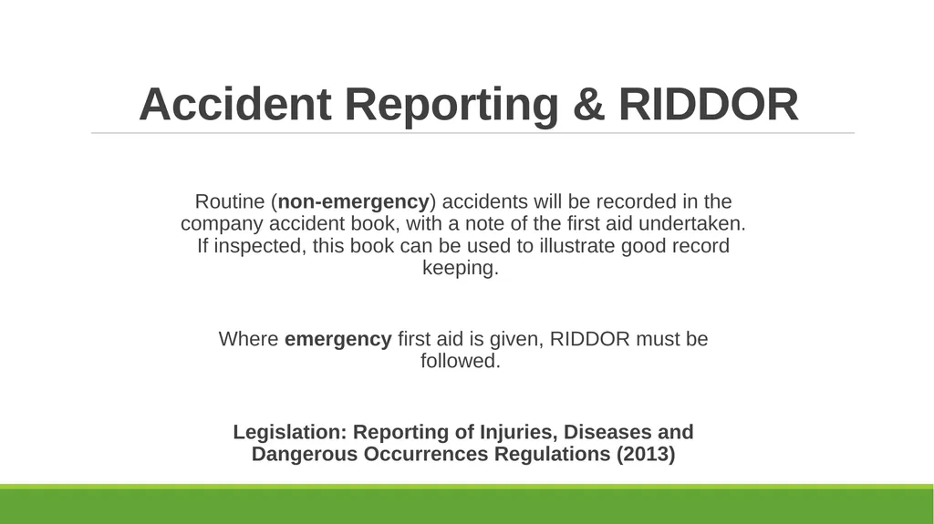 Record Keeping Record Keeping The most important - slide 4 of 9