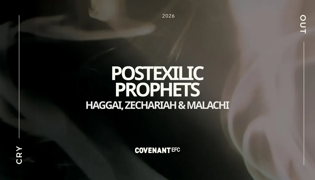 POSTEXILIC PROPHETS HAGGAI, ZECHARIAH & MALACHI - slide 1 of 14
