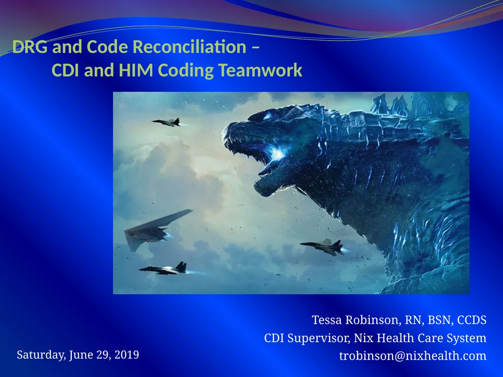 DRG and Code Reconciliation – CDI and HIM Coding - slide 1 of 16