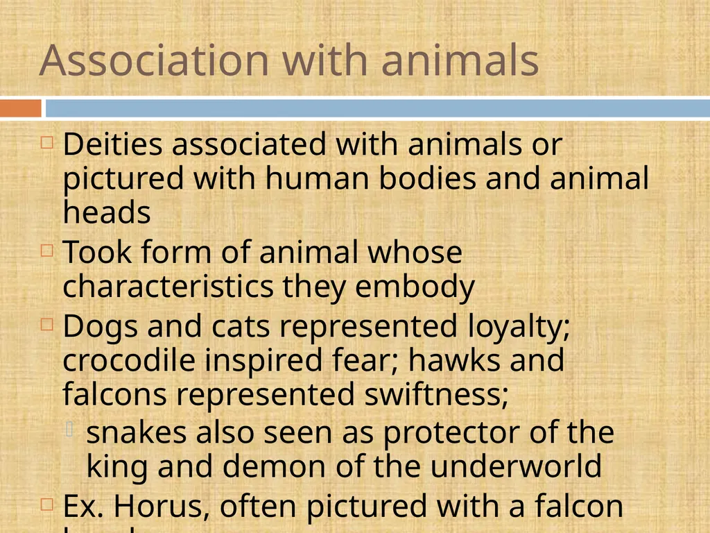 Religion in Ancient Egypt Slides originally by C. - slide 5 of 25