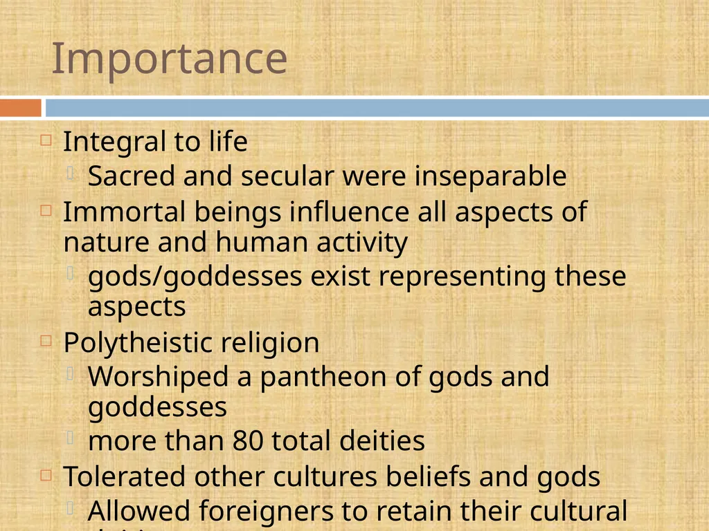 Religion in Ancient Egypt Slides originally by C. - slide 2 of 25