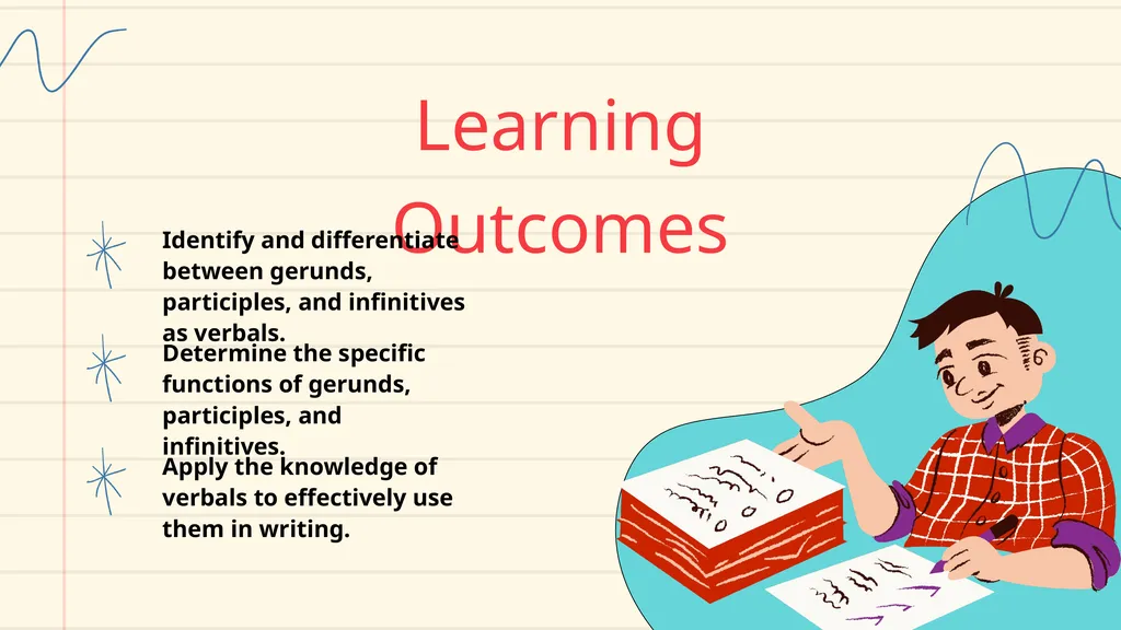 Verbals, Gerunds and Participles Lesson for Middle - slide 6 of 18