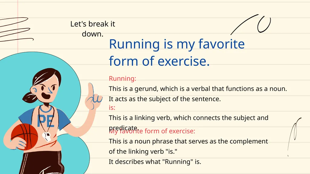 Verbals, Gerunds and Participles Lesson for Middle - slide 2 of 18