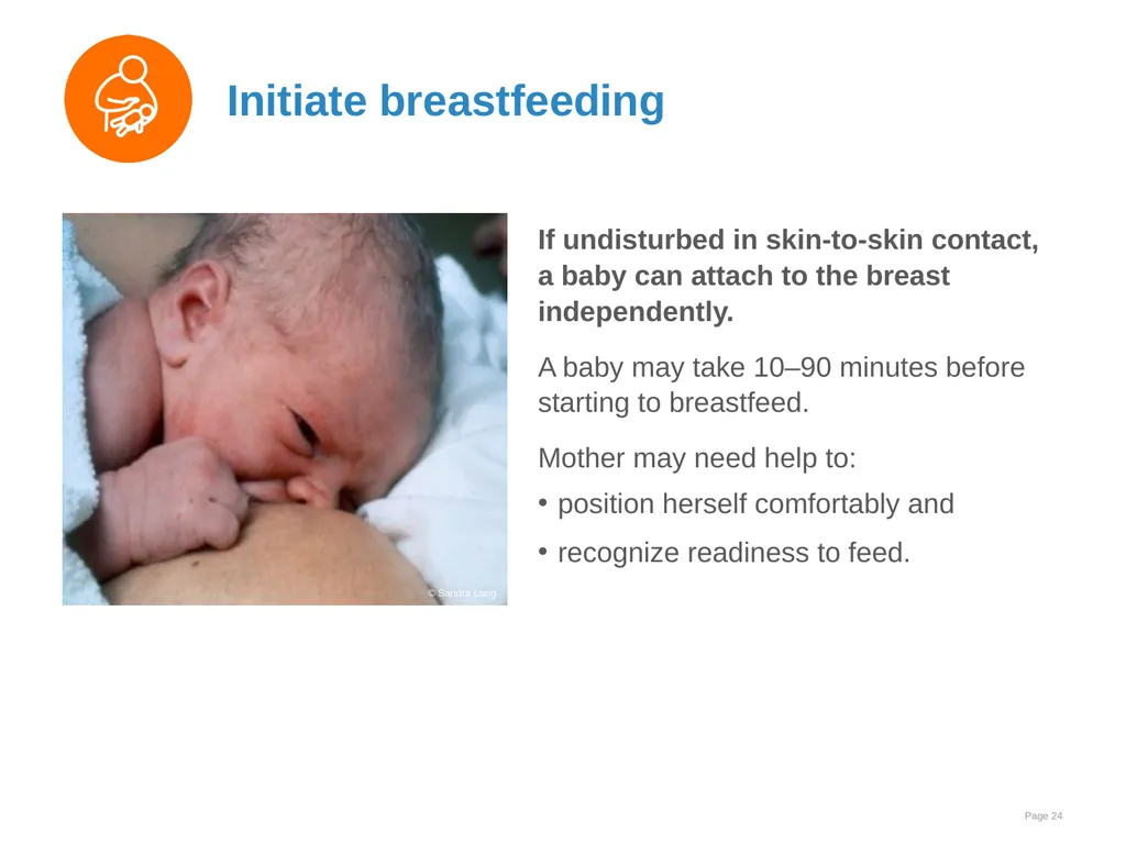Immediate care at birth Goal and learning outcomes - slide 24 of 41