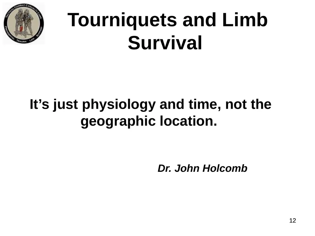 Who Does NOT Need a Tourniquet US/Ukraine - slide 12 of 54