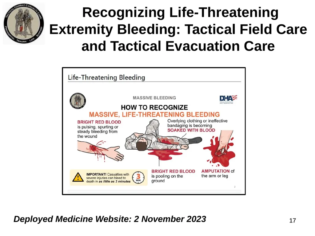 Who Does NOT Need a Tourniquet US/Ukraine - slide 17 of 54