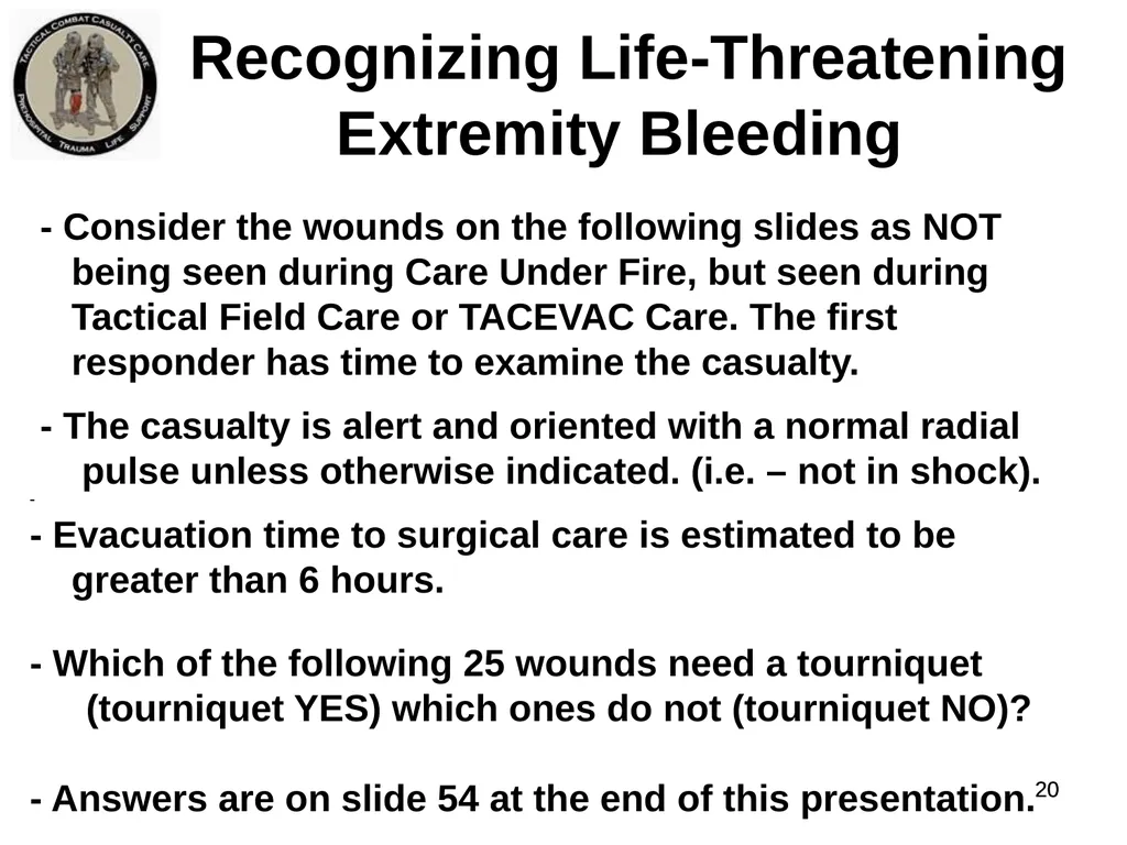 Who Does NOT Need a Tourniquet US/Ukraine - slide 20 of 54