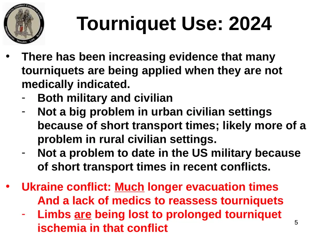 Who Does NOT Need a Tourniquet US/Ukraine - slide 5 of 54