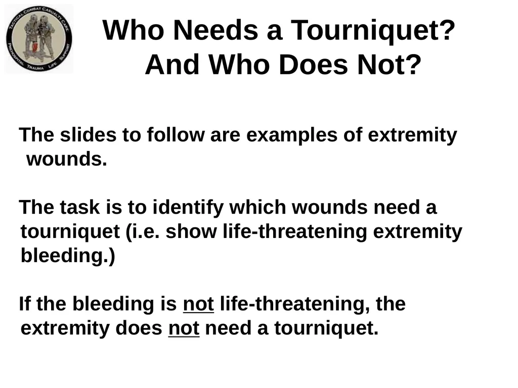 Who Does NOT Need a Tourniquet US/Ukraine - slide 19 of 54