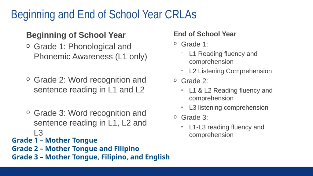 The Comprehensive Rapid Literacy Assessment CIES - slide 5 of 14