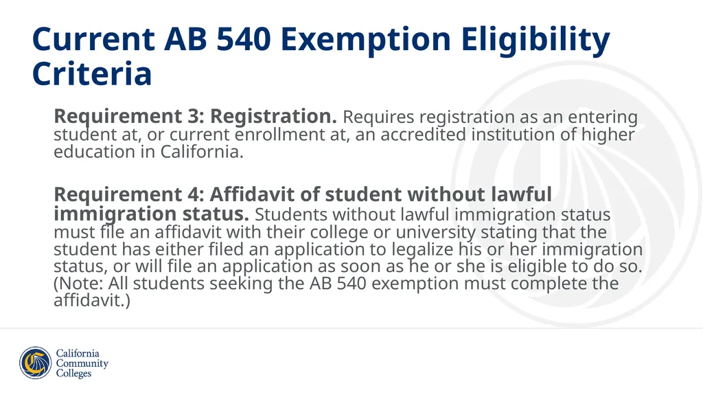 Student Residency Classification Overview and - slide 32 of 43