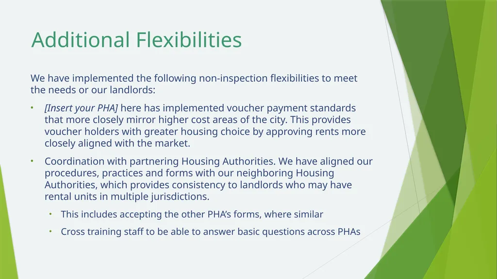 Housing Choice Voucher Landlord Symposium [Insert - slide 46 of 54