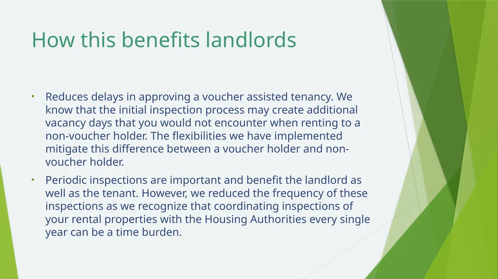 Housing Choice Voucher Landlord Symposium [Insert - slide 47 of 54
