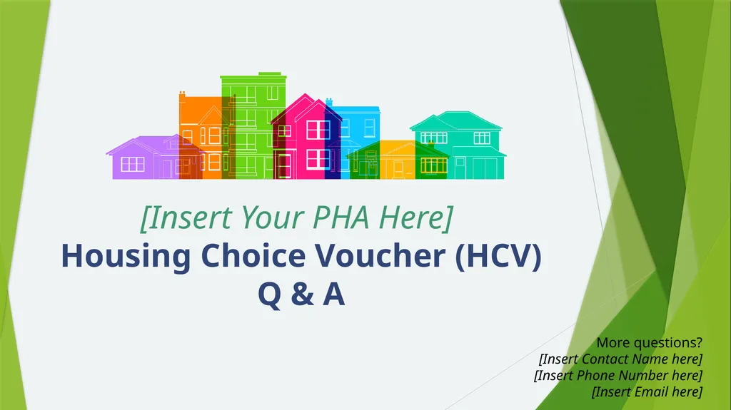 Housing Choice Voucher Landlord Symposium [Insert - slide 53 of 54