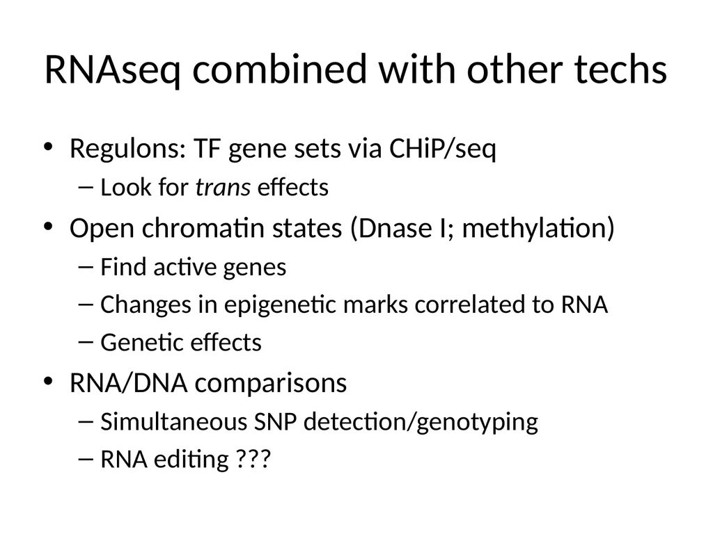 Lecture 16 Regulatory variation and eQTLs Chris - slide 58 of 59