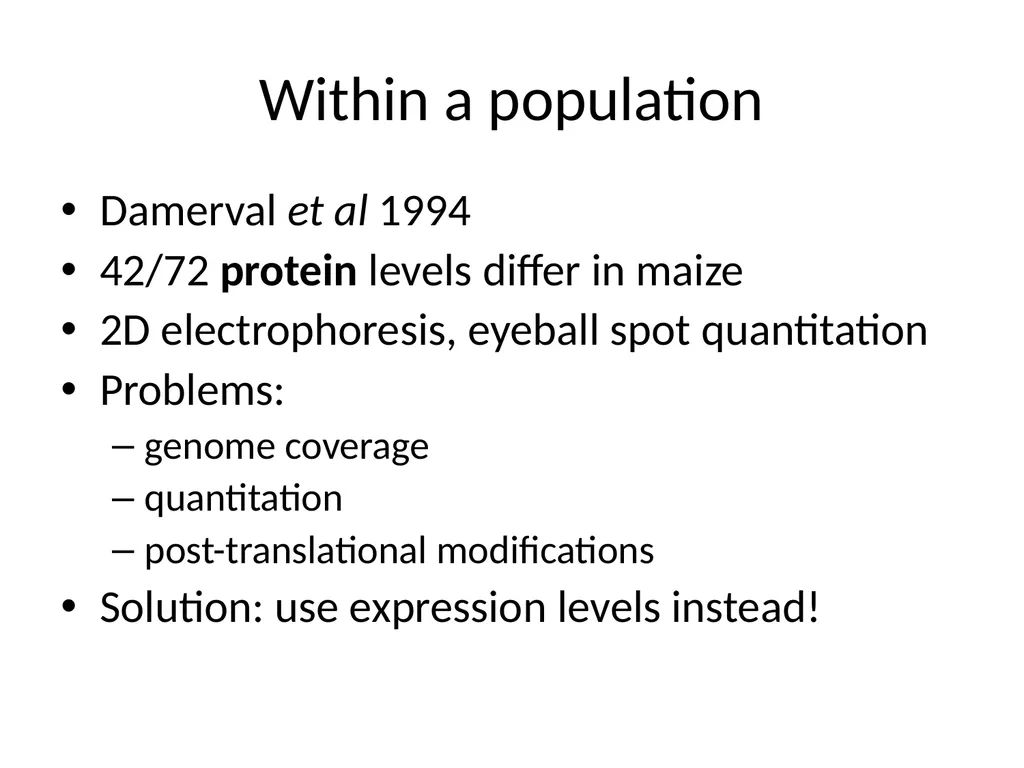 Lecture 16 Regulatory variation and eQTLs Chris - slide 9 of 59