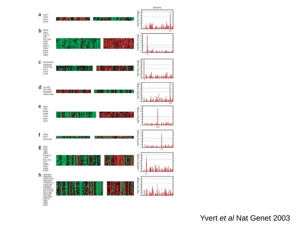Lecture 16 Regulatory variation and eQTLs Chris - slide 19 of 59