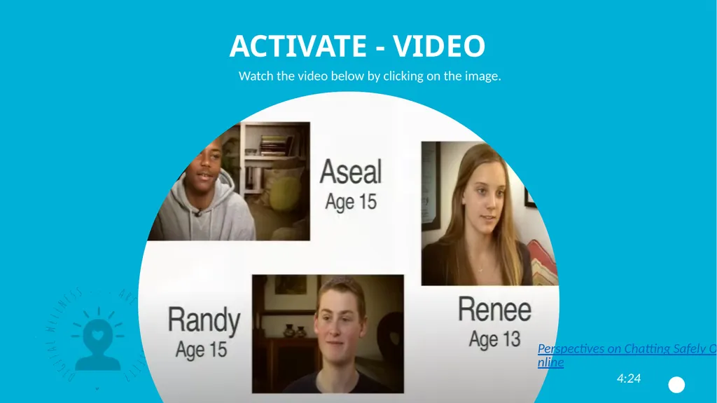 Safe Online Talk Grade 6 - 8 Safety Lesson #3 - slide 6 of 13