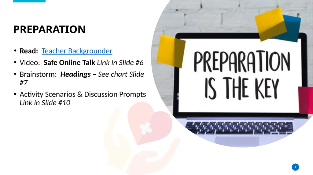 Safe Online Talk Grade 6 - 8 Safety Lesson #3 - slide 4 of 13