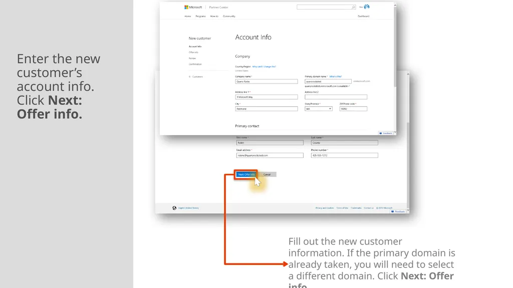 Adding a New Customer and Managing subscriptions - slide 5 of 21